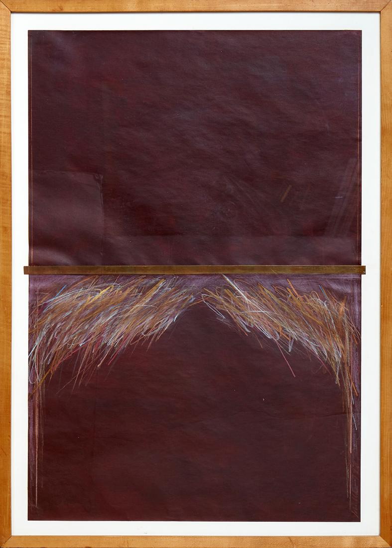 Peter Lobello (1931-2007), "Untitled," 1987, mixed (1 of 2)