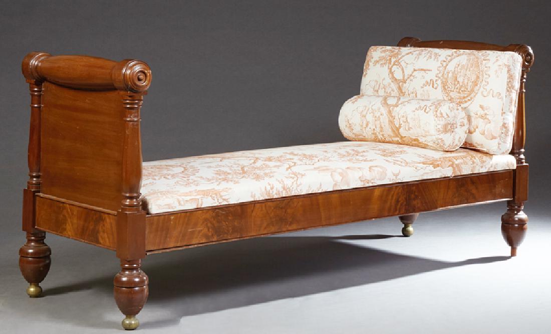 Rare Pair of American Classical Carved Mahogany (1 of 2)