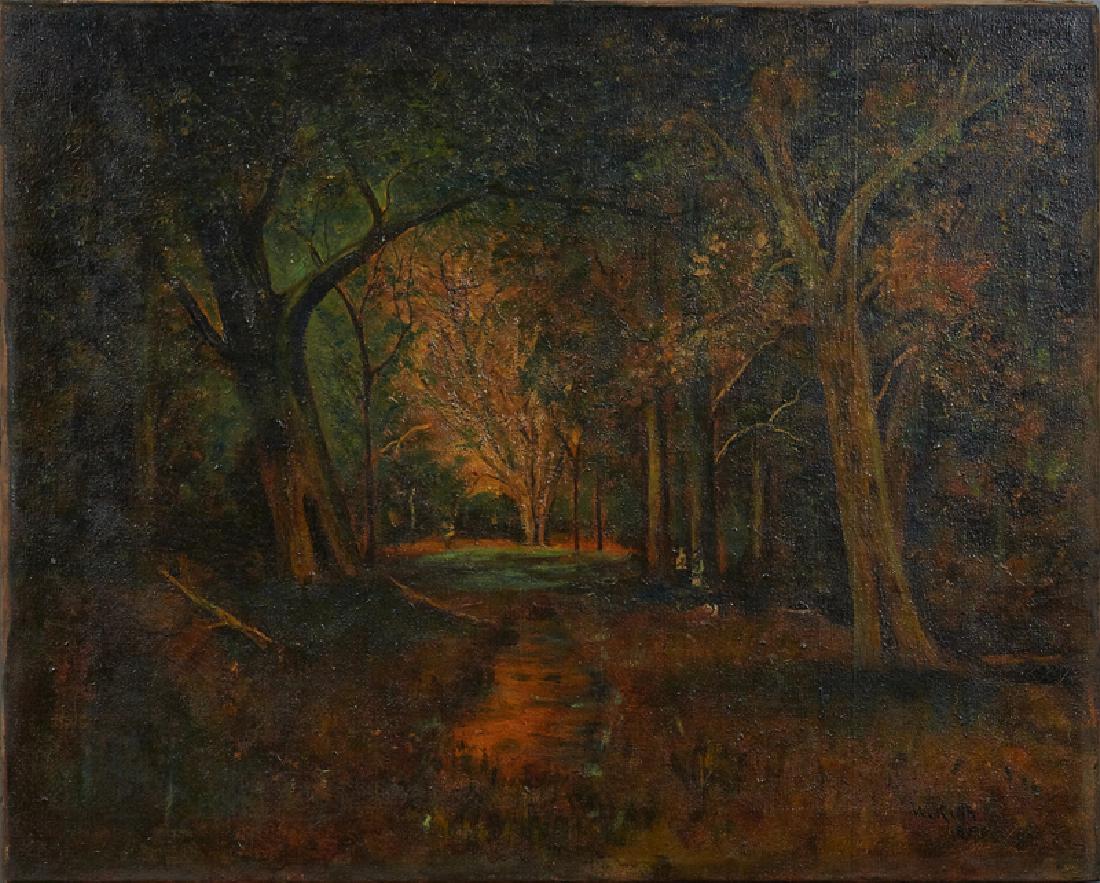 William Keith (1838-1911, California), "Figures in a (1 of 1)