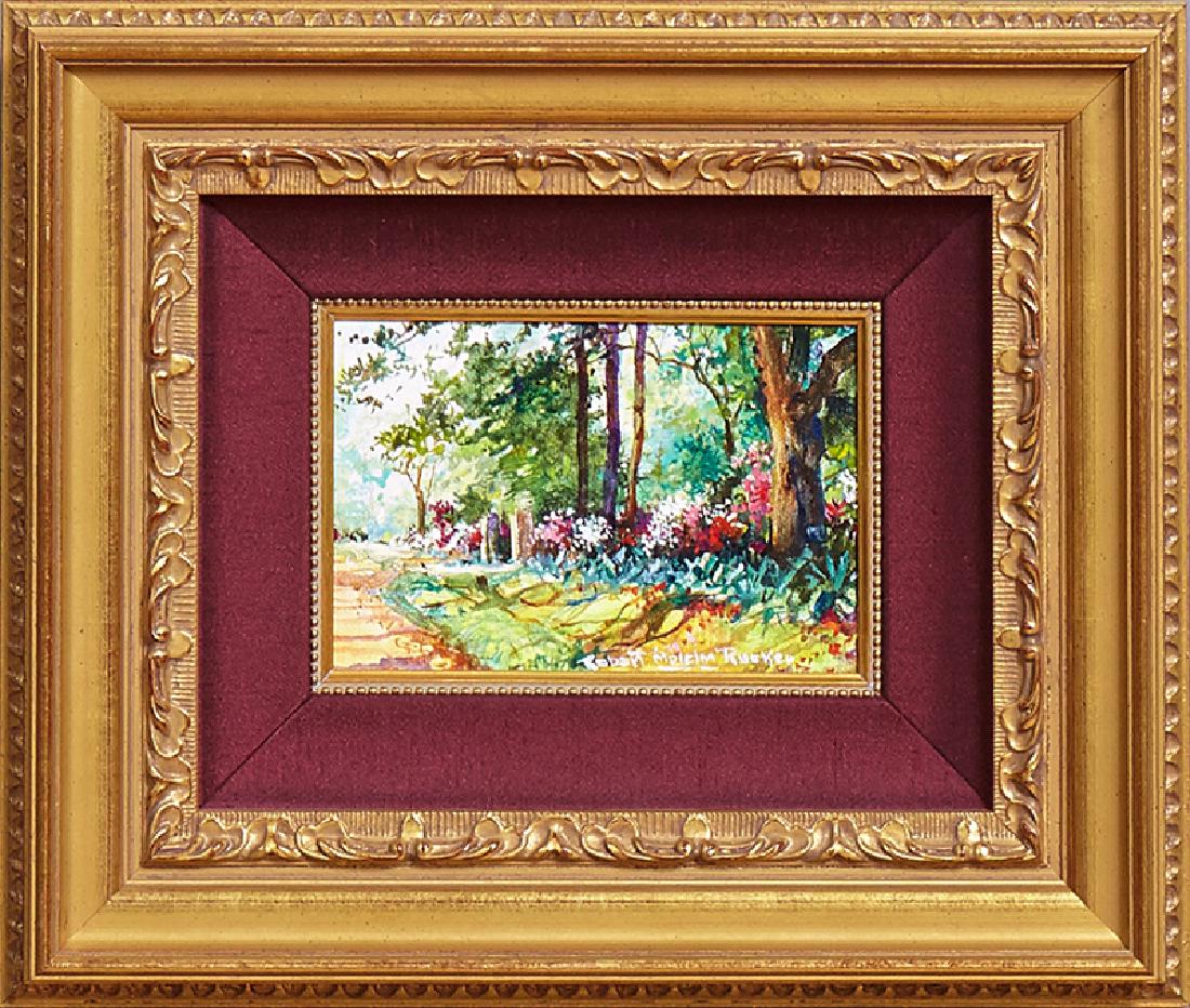 Robert M. Rucker (1932-2001, Louisiana), "Garden (1 of 1)