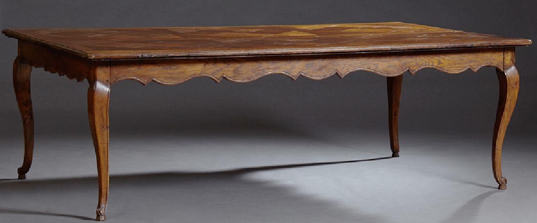 French Provincial Carved Oak Louis XV Style Dining (1 of 13)