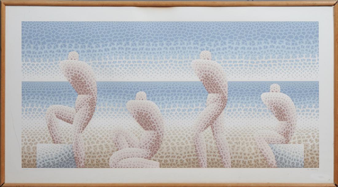 Robert Gordy (1933-1986, Louisiana), "By the Sea," 20th (1 of 2)