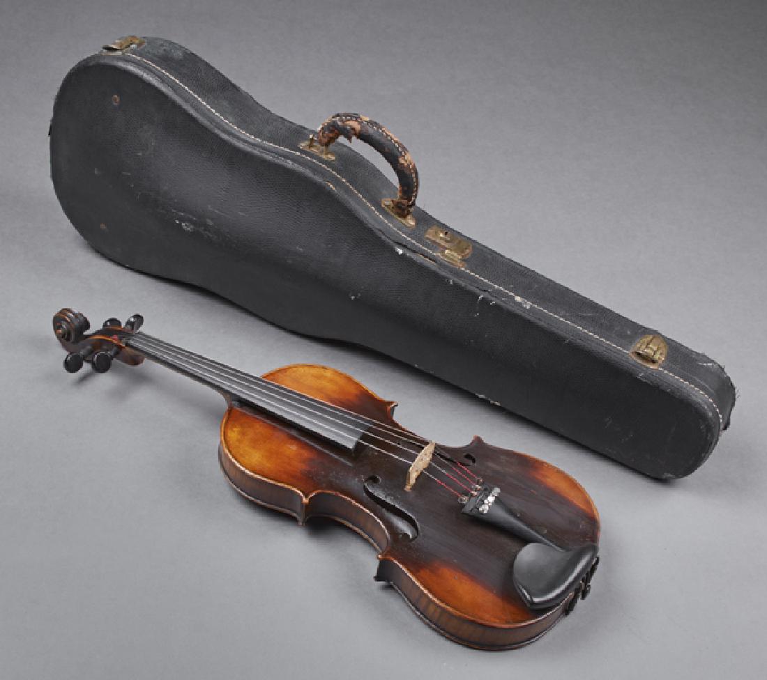German Violin, post 1910, with an interior label "Copy (1 of 3)
