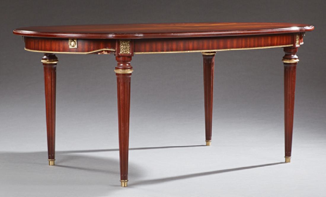 French Louis XVI Style Ormolu Mounted Mahogany Dining (1 of 1)