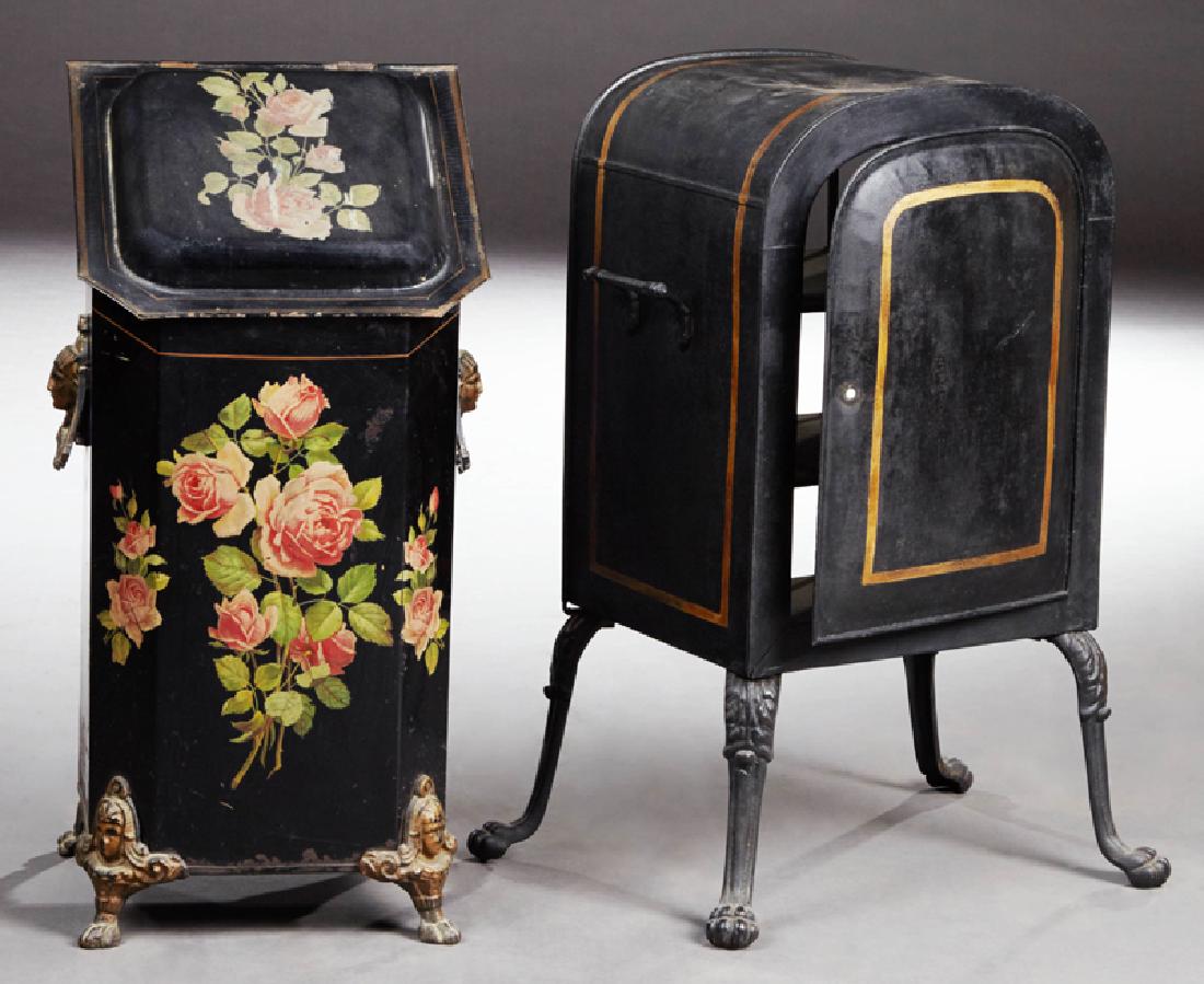 Two Victorian Tole Pieces, 19th c., consisting of a (1 of 1)