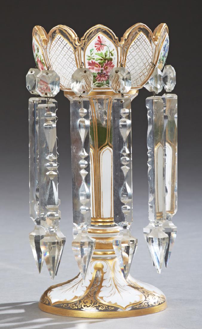 Single Cut-to-Clear Luster, 19th c., the scalloped top (1 of 1)