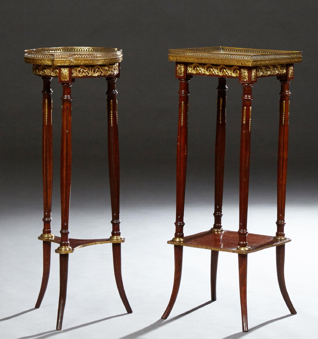 Two French Louis XVI Style Ormolu Mounted Mahogany (1 of 1)