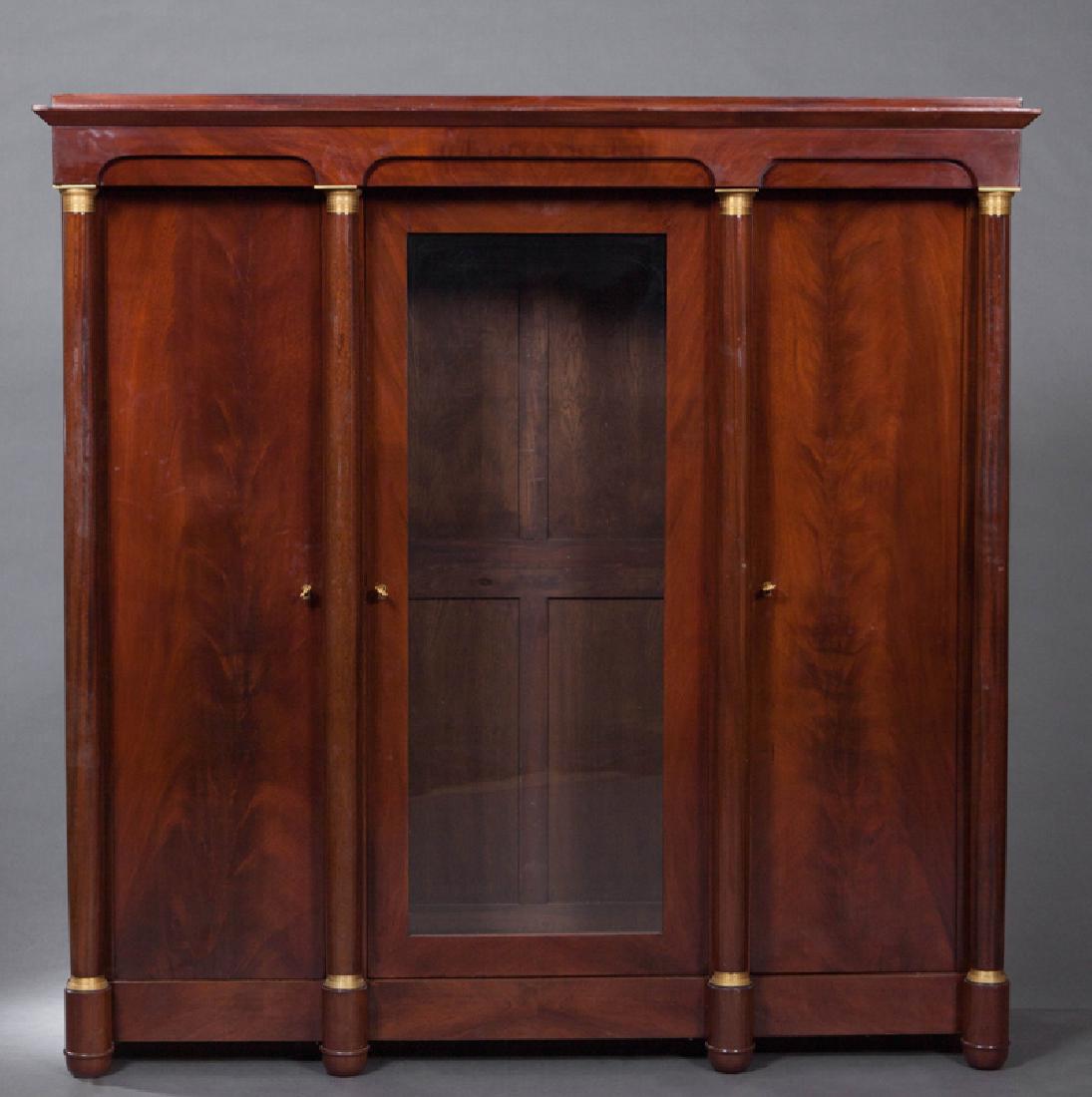 French Empire Style Ormolu Mounted Carved Mahogany (1 of 1)