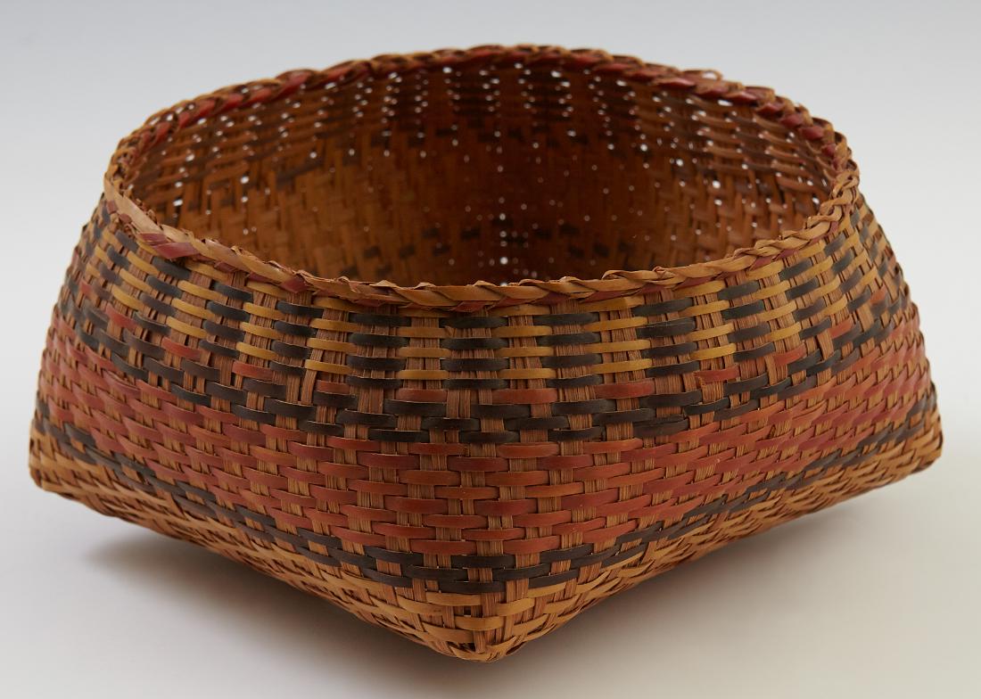 Chitimacha Indian Open Bowl Basket (Southeast
