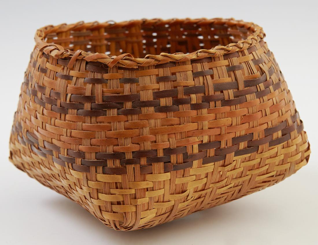 Chitimacha Indian Open Bowl Basket (Southeast