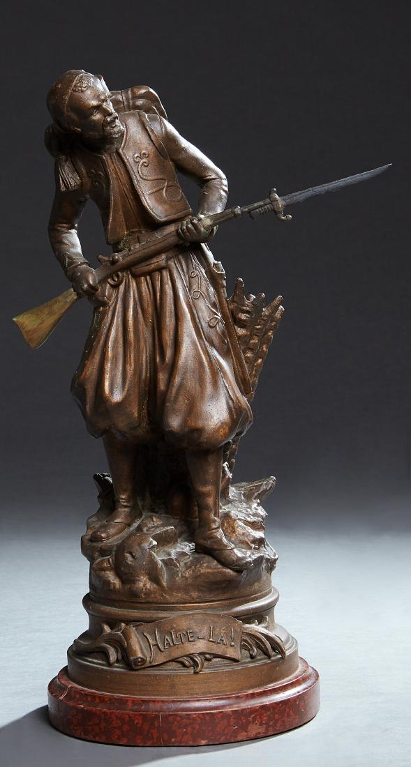 Louis Moreau (1855-1919), "Halte-La," early 20th c., (1 of 1)