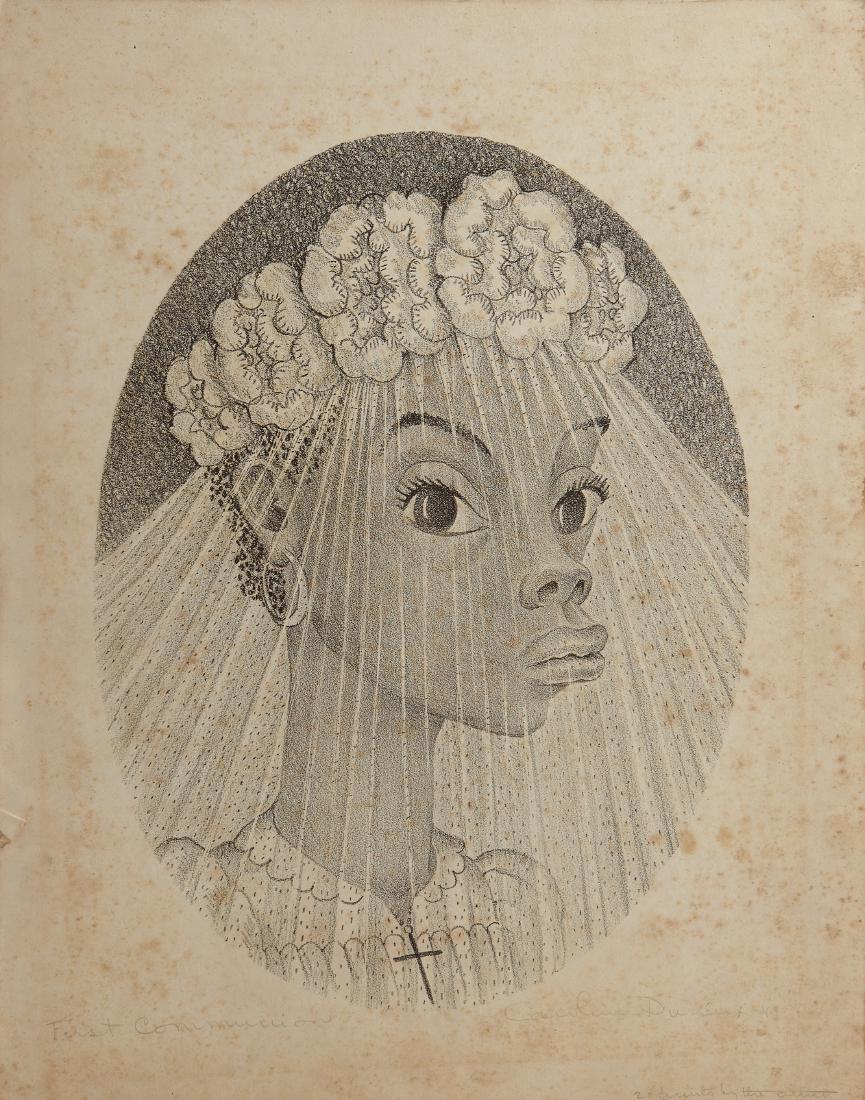 Caroline Wogan Durieux (1896-1989, New Orleans), "First (1 of 1)