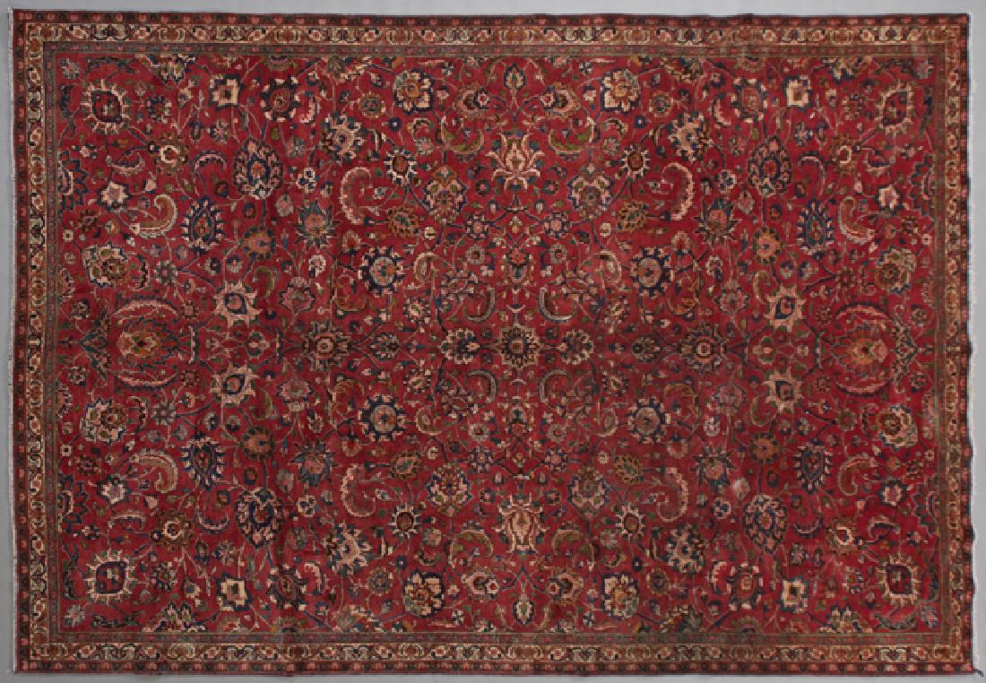 Semi Antique Persian Mashed Carpet, 8' 7 x 13' 3. (1 of 1)