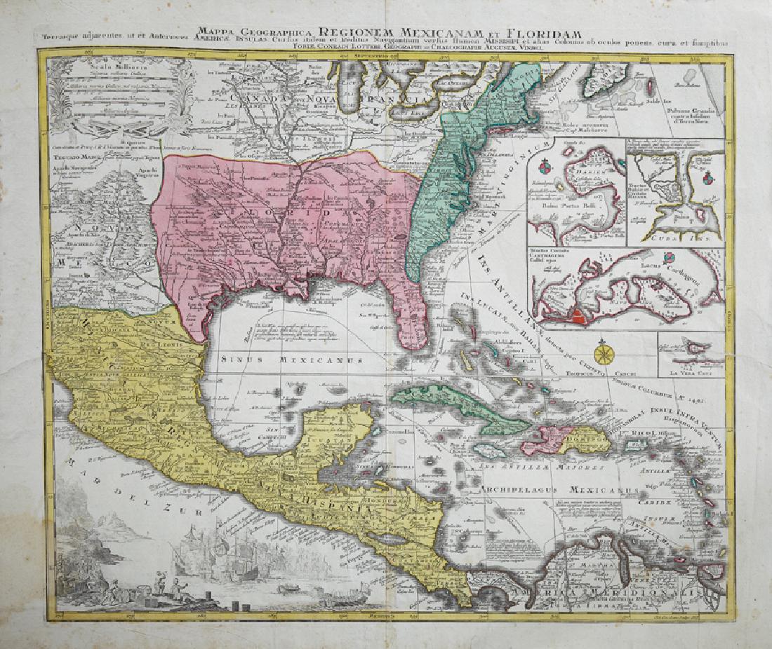 Tobias Conrad Lotter (1717-1777, German), "Mappa (1 of 1)