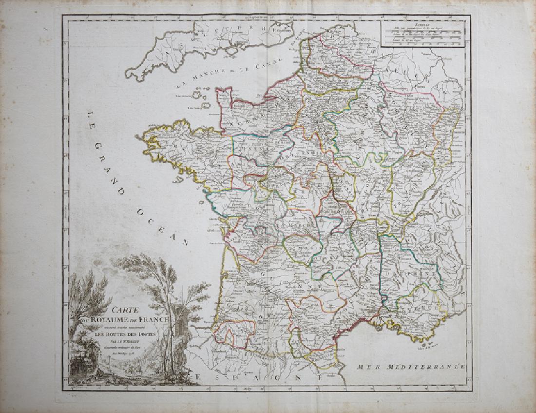Gilles Robert de Vaugondy (1688-1766), "Carte du (1 of 1)