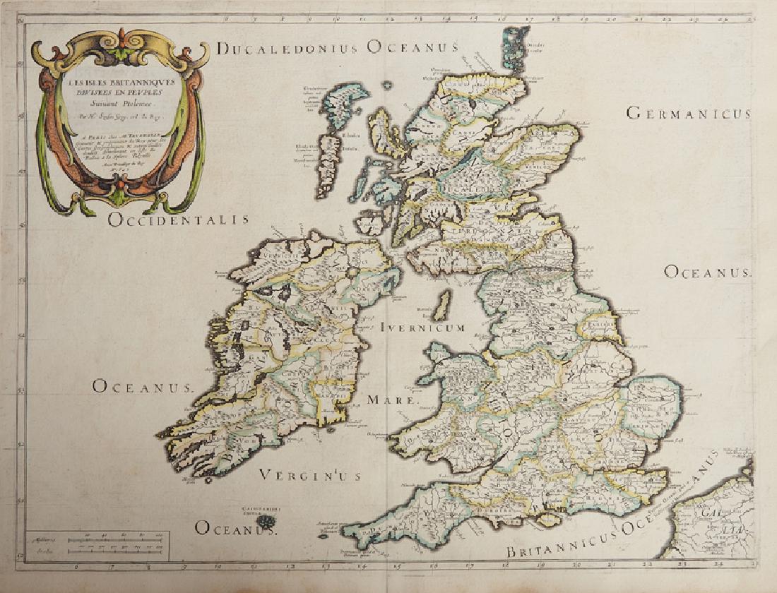 Nicolas Sanson (1600-1667), "Les Isles Britanniques (1 of 1)