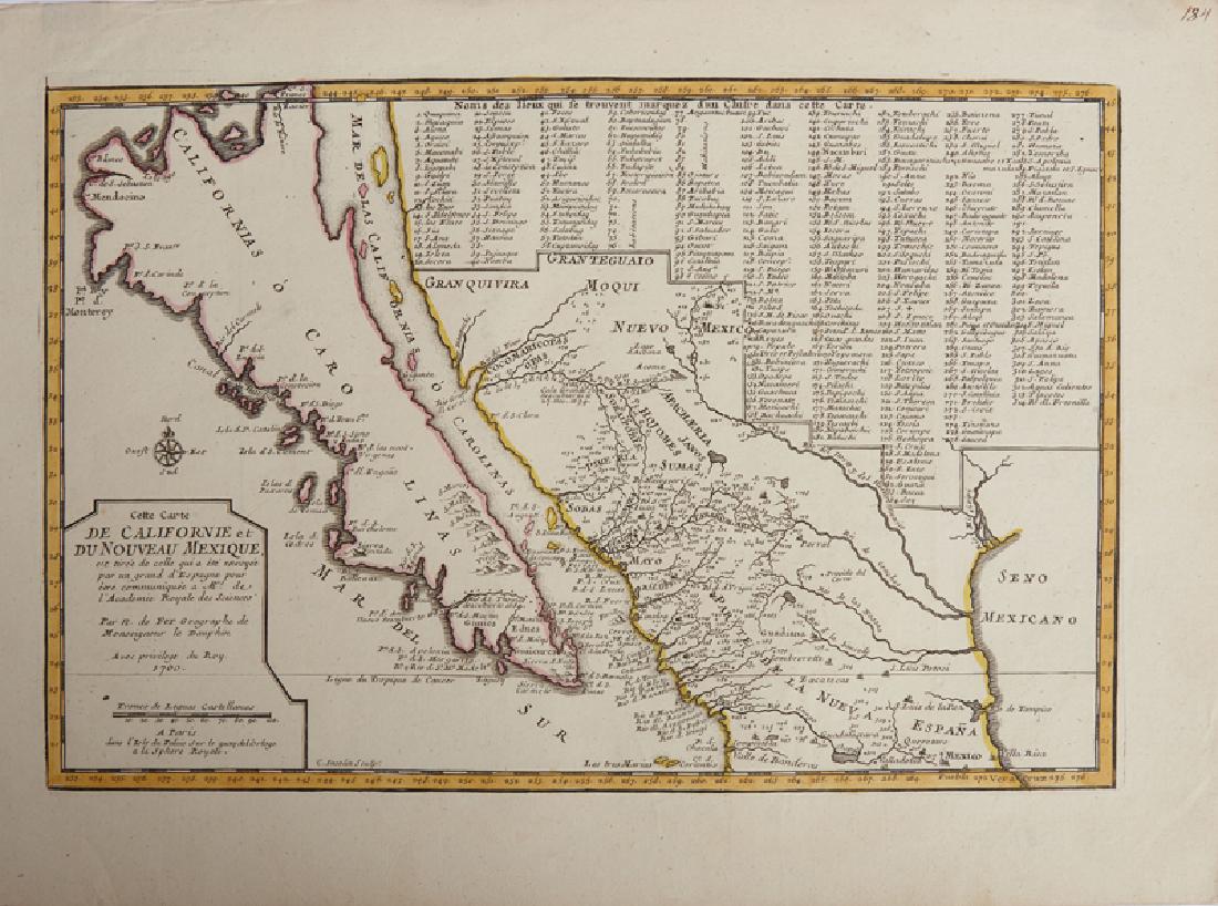Nicolas De Fer (1646-1720), "Cette Carte de Californie (1 of 1)