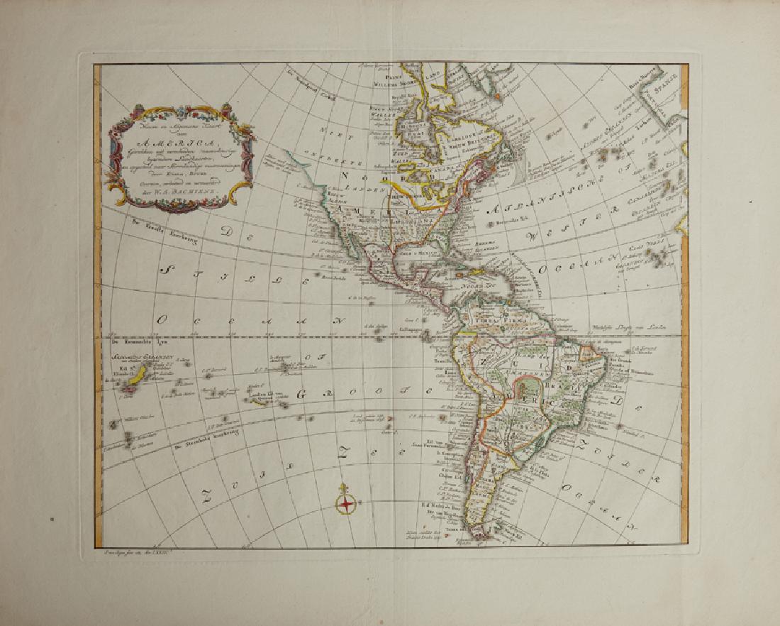 Emanuel Bowen (1693-1767, "Nieuwe en Algemeene Kaart (1 of 1)