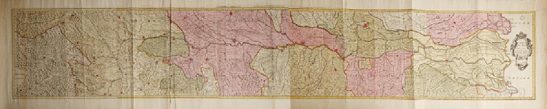 Reiner Otters (1698-1750, Amsterdam)," Le Cours du Po (1 of 3)