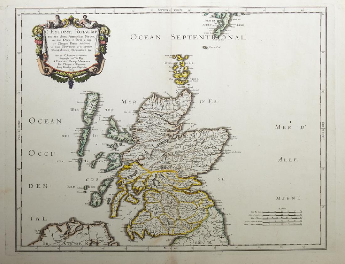 Nicolas Sanson (1600-1667),  "L'Escosse Royaume en ses (1 of 1)