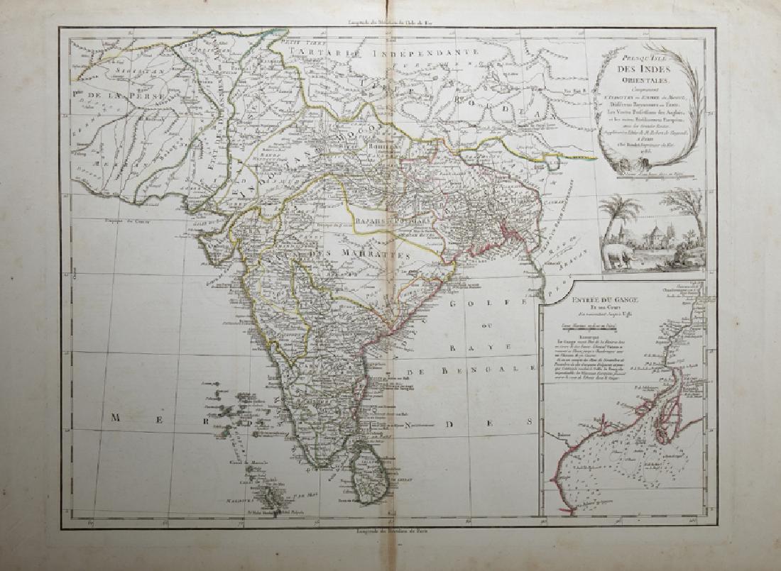 Gilles Robert de Vaugondy (1688-1766), "Presqu 'Isle (1 of 1)