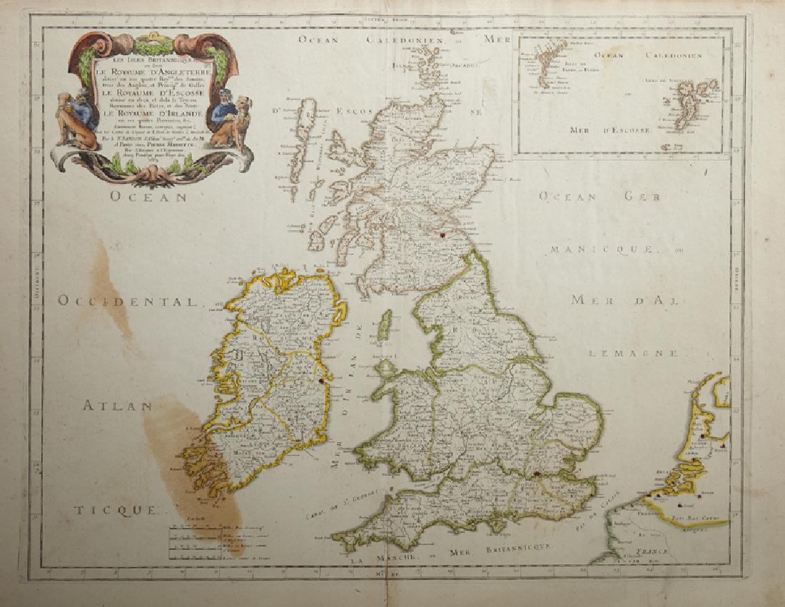Nicolas Sanson (1600-1667), "Les Isles Britaniques le (1 of 1)