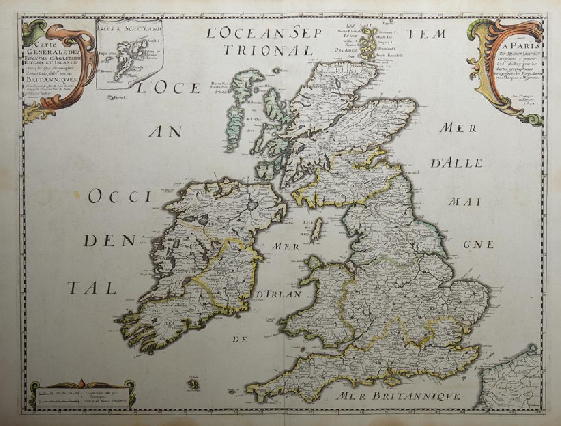 Nicolas Sanson (1600-1667), "Carte Generale des Royaume (1 of 1)