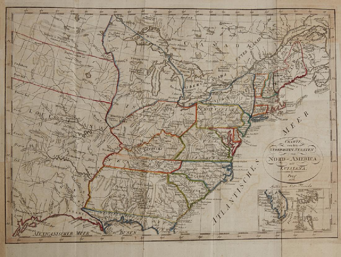 Franz Ludwig GÃ¼ssefeld (1744-1808), "Charte van den (1 of 1)