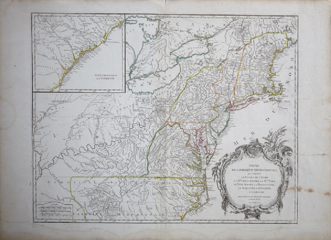 Gilles Robert de Vaugondy (1688-1766), "Partie de (1 of 1)