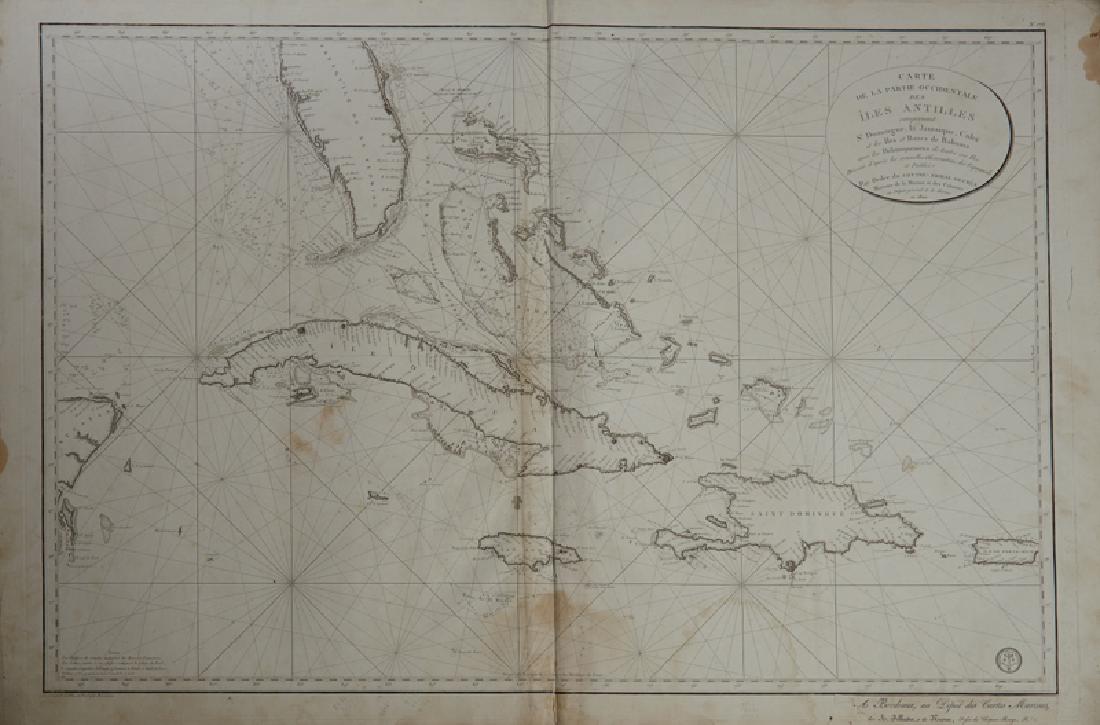 Depot General De la Marine, "Carte de las Partie (1 of 1)