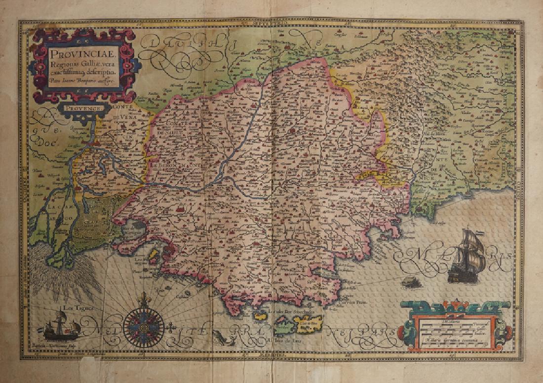 Gerhart Mercator (1512-1594), " Provincea Regionis (1 of 2)