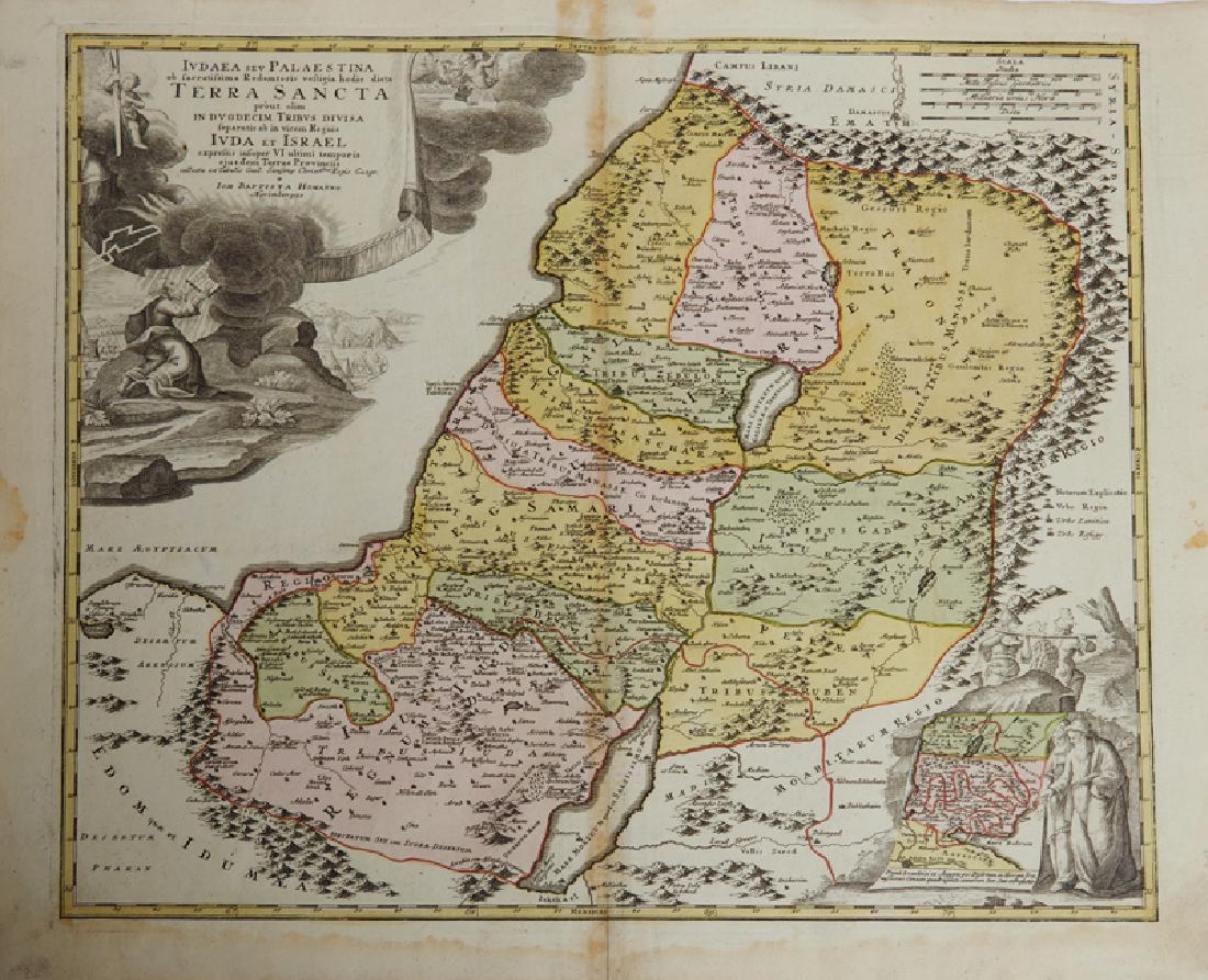 Johann Baptist Homann (1661-1724),  "Judaea sev (1 of 1)