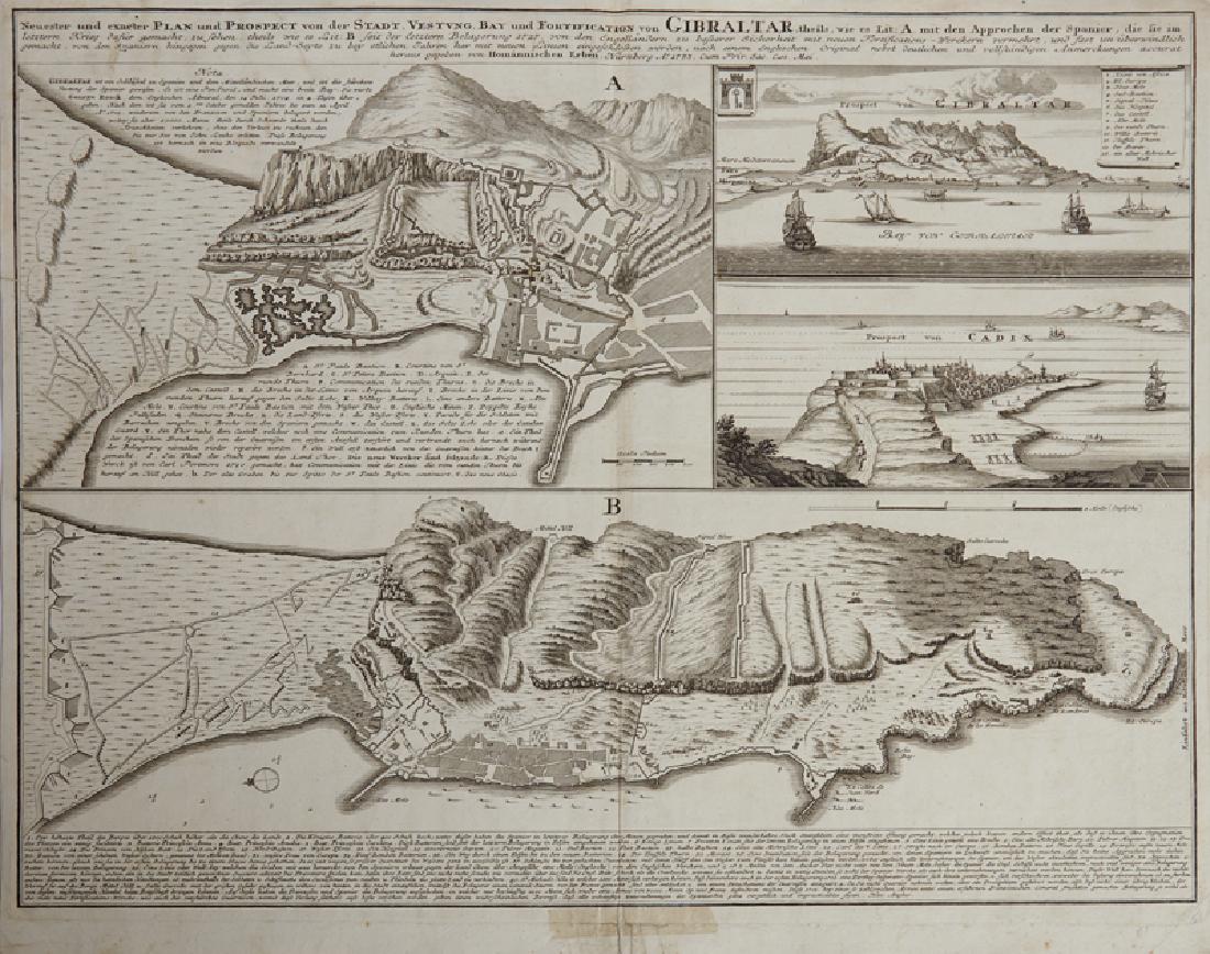 John Baptist Homann Heirs, "Plan und Prospect von der (1 of 1)