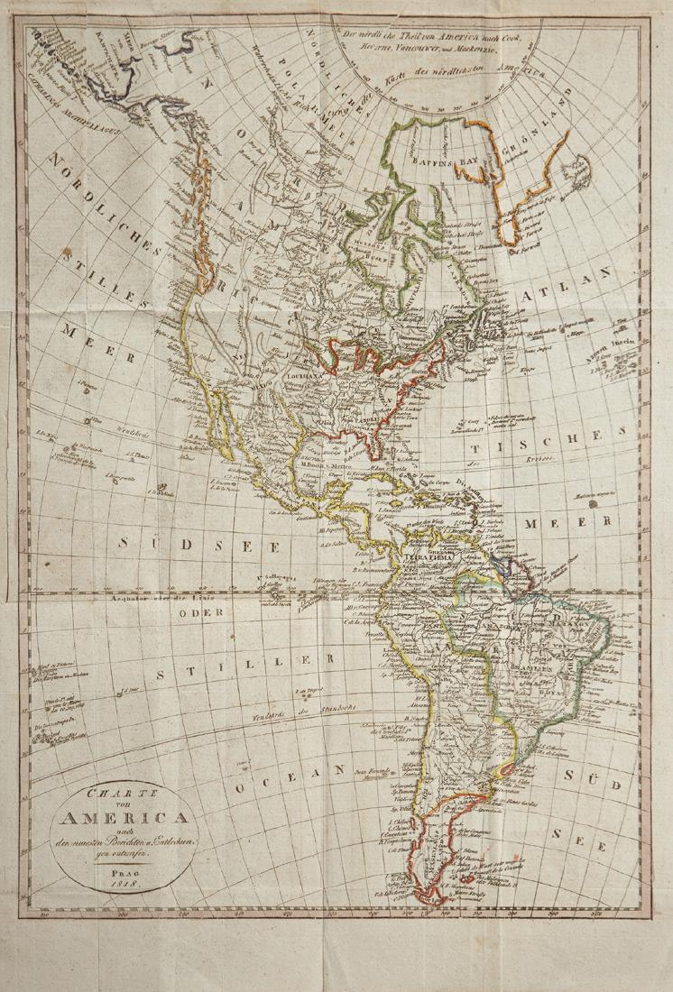 Unknown, "Charte von America nach den Neusten Berichten (1 of 1)