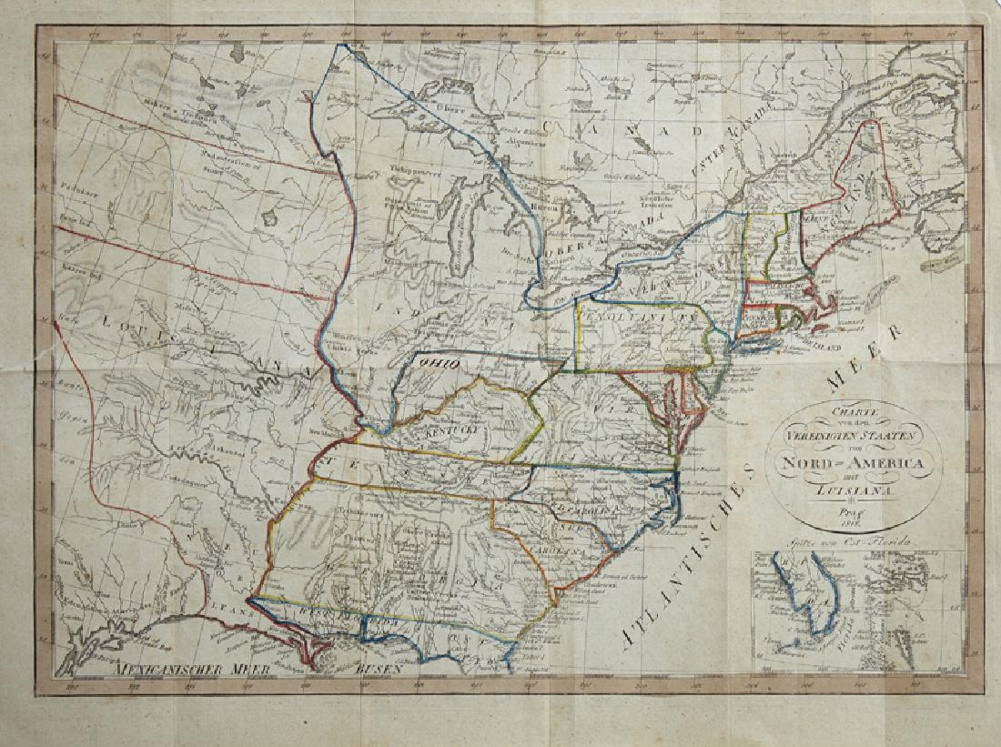 Unknown, "Charte von den Vereinigten Staaten for Nord (1 of 1)