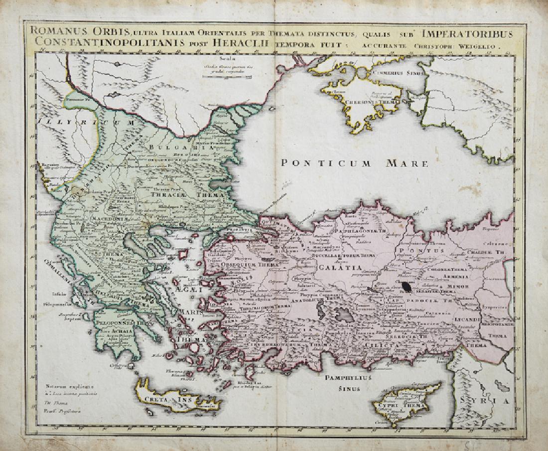 Christophe Weigel (1654-1725)," Romanus Orbis, Ultra (1 of 1)