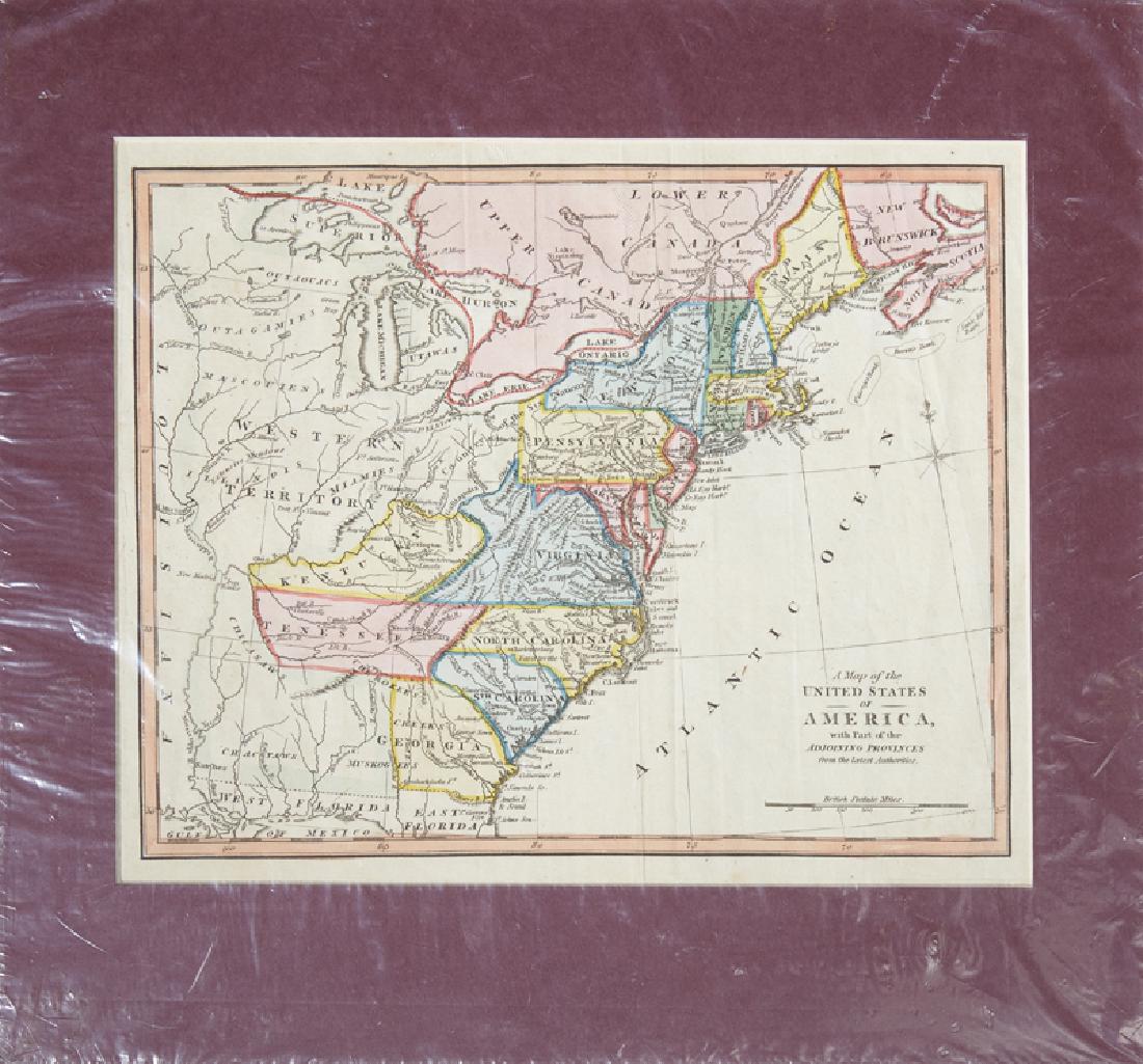 Unknown, "A Map of the United States of America with (1 of 1)
