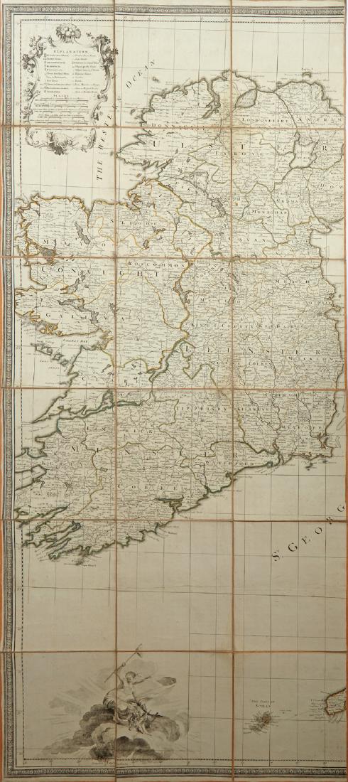 Richard William Seale (1732-1775), "Foldable 3 Map Set (1 of 4)