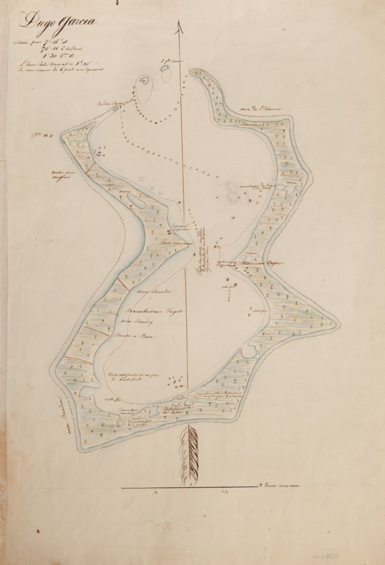 De'L'Eclairecie, original, "Signed watercolor and ink m (1 of 1)