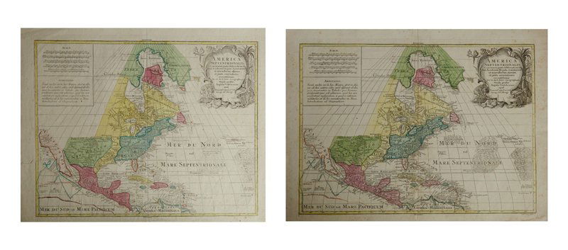 Three Maps by Guillaume De L (1 of 3)