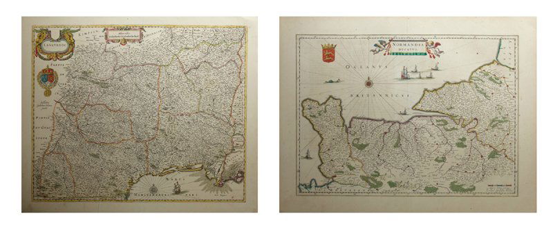 Two Maps by Willem Janszoon Blaeu (1571-1638, (1 of 4)