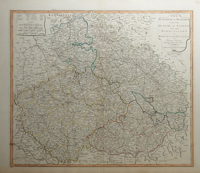 Thomas Jefferys (1719-1771), "Kingdom of Bohemia with (1 of 1)