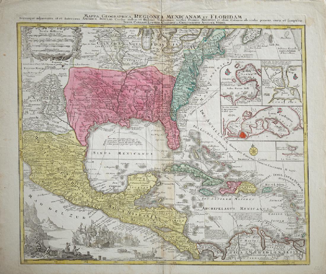 Tobias Conrad Lotter (1717-1777, German), "Mappa (1 of 1)