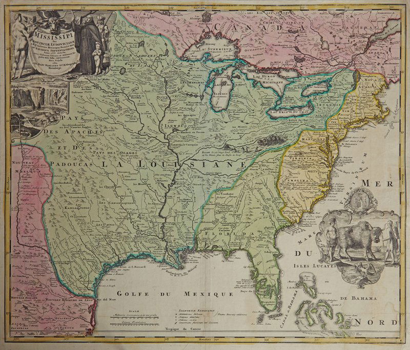 Willem Janszoon Blaeu (1571-1638), "Virginiae partis (1 of 8)