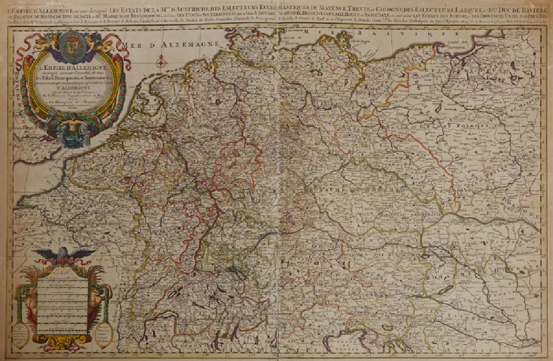 Nicholas Sanson (1600-1667, Paris),  "Lâ€™Empire (1 of 1)