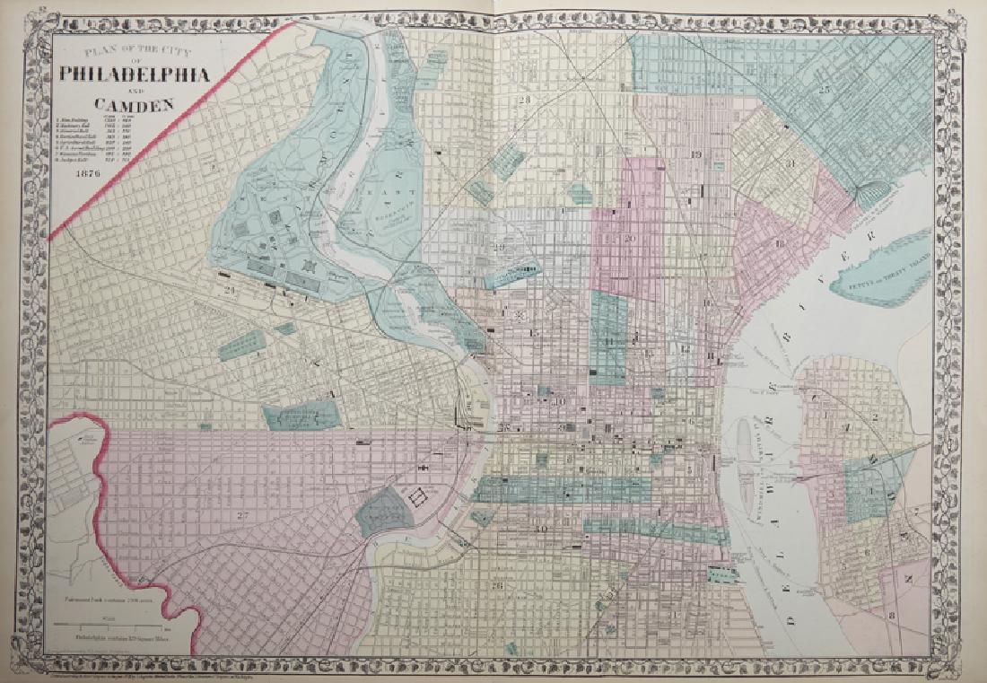 Samuel Augustus Mitchell (1790-1868), "Plan of the City (1 of 1)