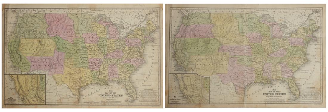 Two Copies of Samuel Augustus Mitchell (1790-1868), (1 of 4)