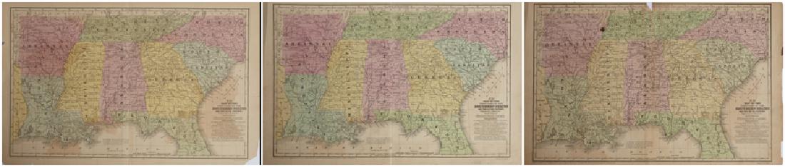 Three Copies of Samuel Augustus Mitchell (1790-1868), (1 of 4)