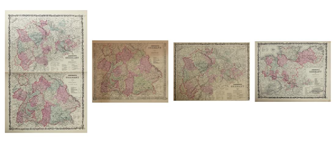 Johnson & Ward, "Germany," 1860-1863, One No. 1,  Two (1 of 5)