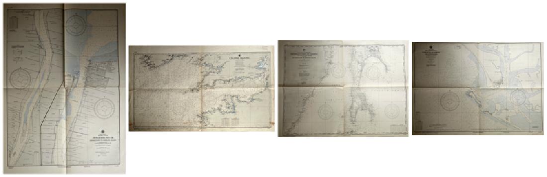 Three Maps by the Hydrographic Office U. S. Navy, (1 of 5)